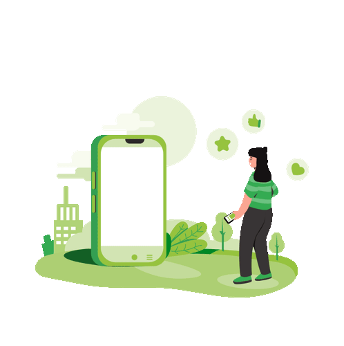 Animação de entrega